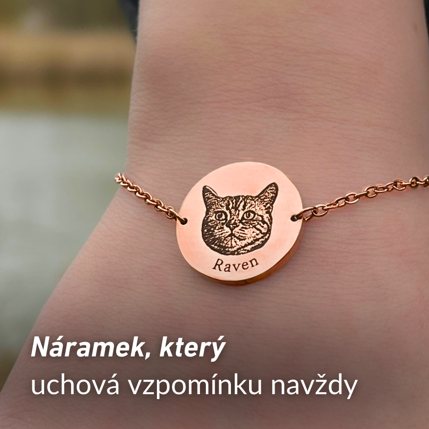 Náramok s obrázkom maznáčika