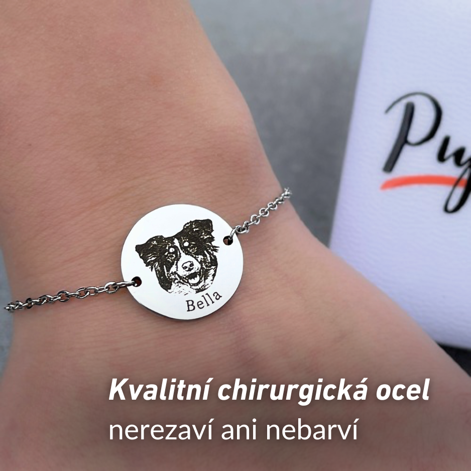 Náramok s obrázkom maznáčika